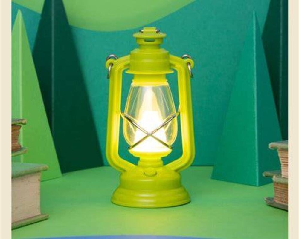 IF USA The Little Lantern Bright Green Mini Reading Light NWT